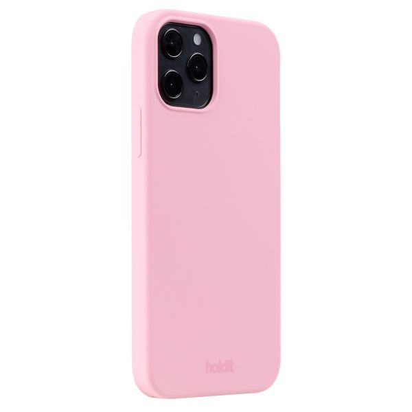 Holdit Coque Silicone Apple iPhone 12 (Pro) - Pink