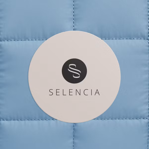Selencia Pochette ordinateur Puffy 13-14 pouces - Slate Blue