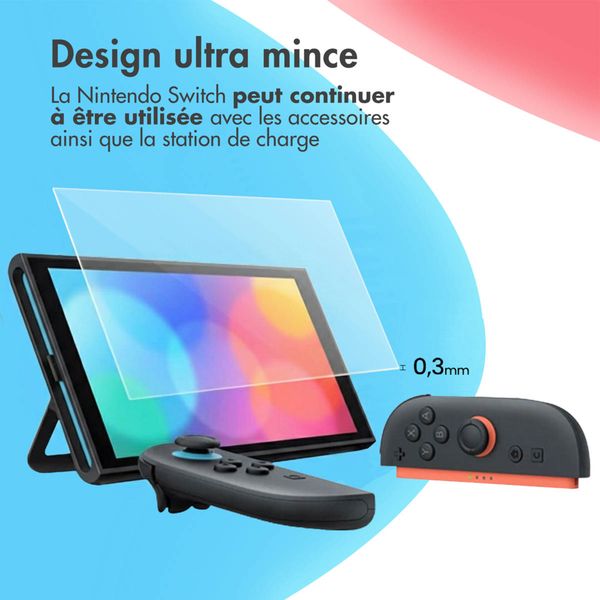 imoshion Protection d'écran en verre trempé Nintendo Switch 2