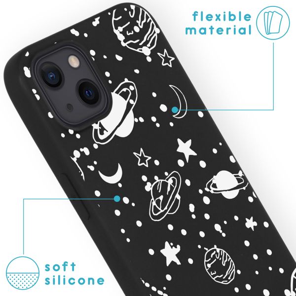 imoshion Coque Design iPhone 13 - Fun galaxy