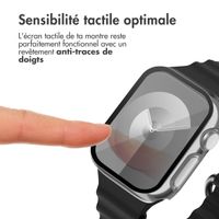 imoshion Coque rigide brillante à couverture complète pour Apple Watch Series 1 / 2 / 3 - 42 mm - Argent