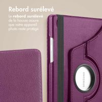 imoshion Coque tablette rotatif à 360° Galaxy Tab A8 - Violet