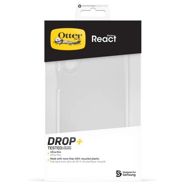 OtterBox Coque arrière React Samsung Galaxy A15 (5G) - Clear