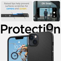 Spigen Coque Liquid Air iPhone 14 Pro Max - Noir