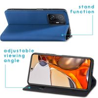 imoshion Étui de téléphone Slim Folio Xiaomi 11T (Pro) - Bleu foncé