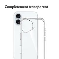imoshion Coque Rugged Air Apple iPhone 16 - Transparent