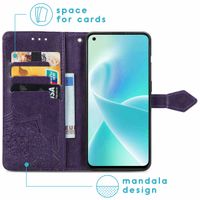 imoshion Etui de téléphone portefeuille Mandala OnePlus Nord 2T - Violet