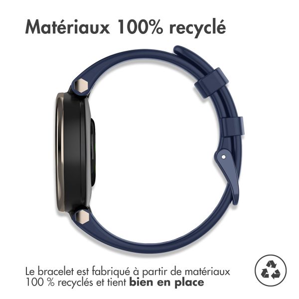 imoshion Bracelet en silicone Garmin Lily - Bleu foncé