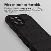 imoshion Coque arrière EasyGrip iPhone 12 Pro Max - Noir