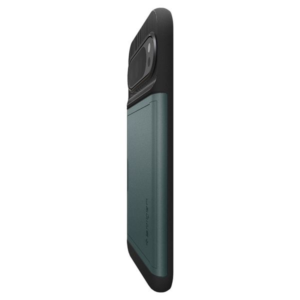 Spigen Coque Slim Armor CS Google Pixel 9 Pro XL - Abyss Green