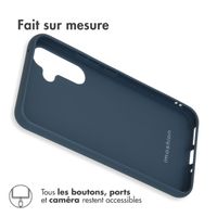 imoshion Coque Couleur Samsung Galaxy A54 (5G) - Bleu foncé