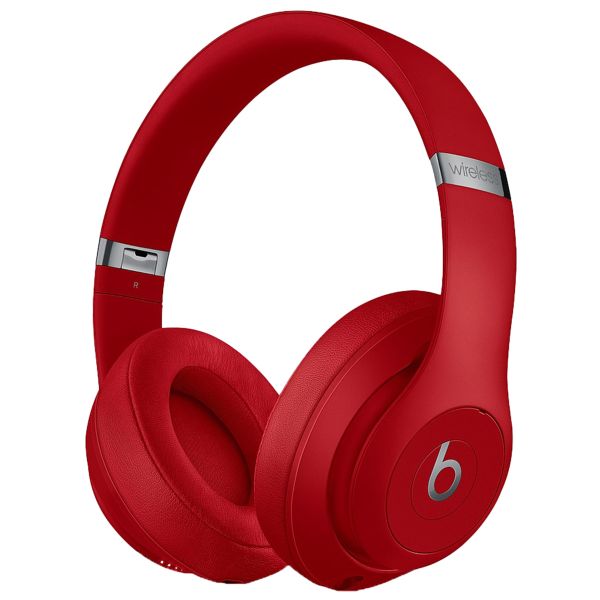 Beats Studio3 Casque sans fil Over-ear - Réduction active du bruit (ANC) - Red Core