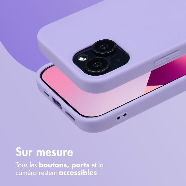 imoshion Coque Couleur Apple iPhone 13 - Tropical Violet