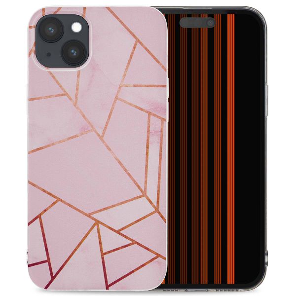 imoshion Coque Design iPhone 15 Plus - Pink Graphic