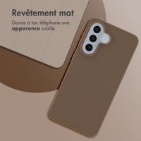 imoshion Coque Couleur Samsung Galaxy A57 (5G) - Marron