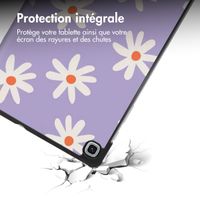 imoshion Coque tablette Design Samsung Galaxy Tab S6 Lite (2020/2022/2024) - Flowers Distance