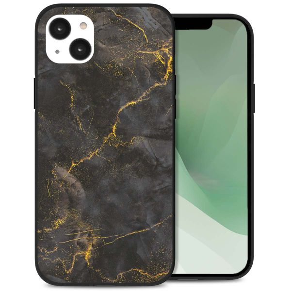 imoshion Coque Design iPhone 14 Plus - Black Marble