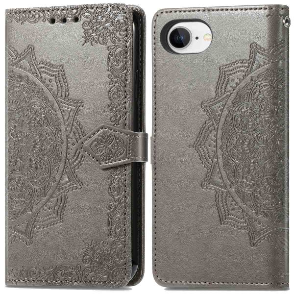 imoshion Etui de télephone Mandala Apple iPhone 16e - Gris