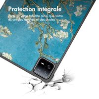 imoshion Coque tablette Design Trifold Xiaomi Pad 6 / 6 Pro - Green Plant