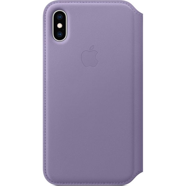 Apple Étui de téléphone Leather Folio iPhone X / Xs