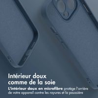 imoshion Coque Couleur avec MagSafe Apple iPhone 14 Pro - Bleu foncé