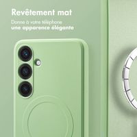 imoshion Coque Couleur avec MagSafe Samsung Galaxy S24 Plus - Vert