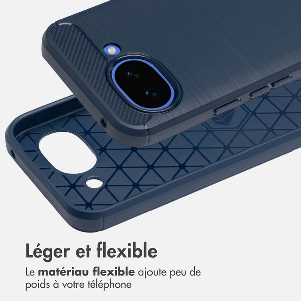 imoshion Coque Brushed Google Pixel 10a - Bleu foncé