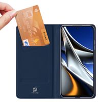 Dux Ducis  Étui de téléphone Slim Xiaomi Poco X4 Pro 5G - Bleu foncé