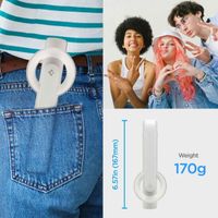 Spigen Trépied Selfie Stick MagSafe - avec télécommande - Universel - 74CM - Dune Beige