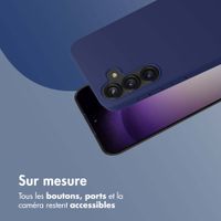 imoshion Coque Couleur Samsung Galaxy S24 - Bleu foncé
