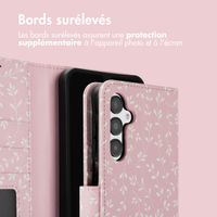 imoshion Étui de téléphone portefeuille Design Samsung Galaxy A16 5G - Pink Bazaar Flowers