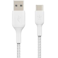 Belkin Boost↑Charge™﻿ Braided USB-C vers câble USB - 1 mètre -Blanc