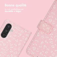 imoshion Étui de télephone portefeuille Design Samsung Galaxy A56 - Pink Bazaar Flowers