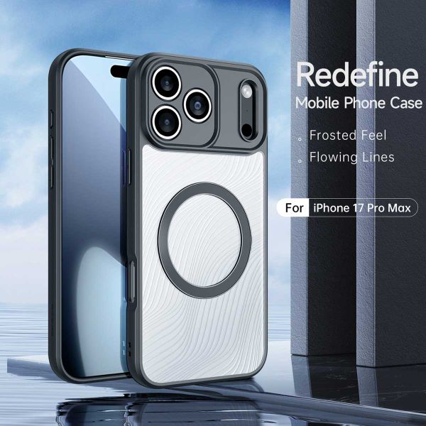 Dux Ducis Coque arrière Aimo avec MagSafe Apple iPhone 17 Pro Max - Transparent