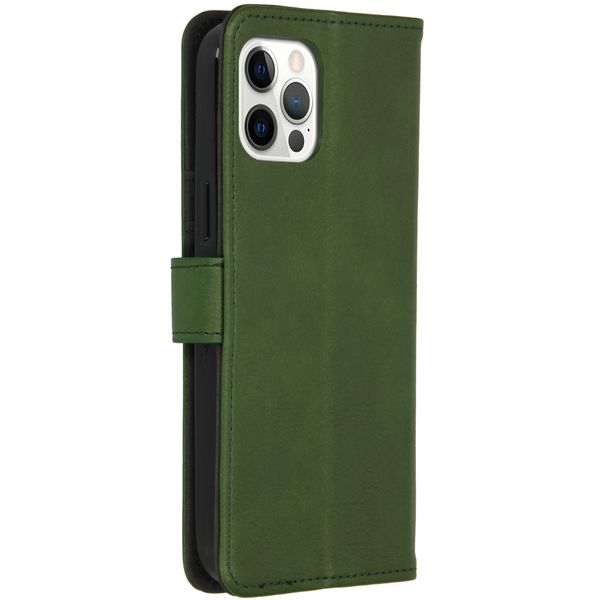 imoshion Étui de télephone portefeuille de luxe Apple iPhone 12 (Pro) - Vert