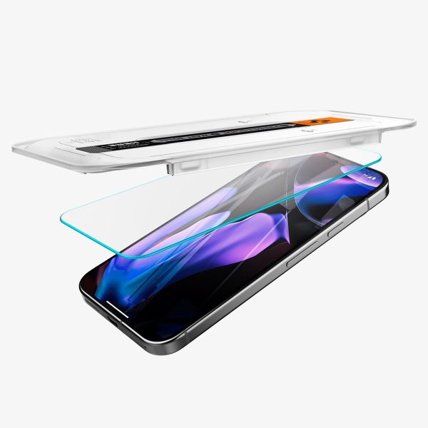 Spigen Protection d'écran en verre trempé GLAStR Fit + Applicator Google Pixel 9 Pro XL