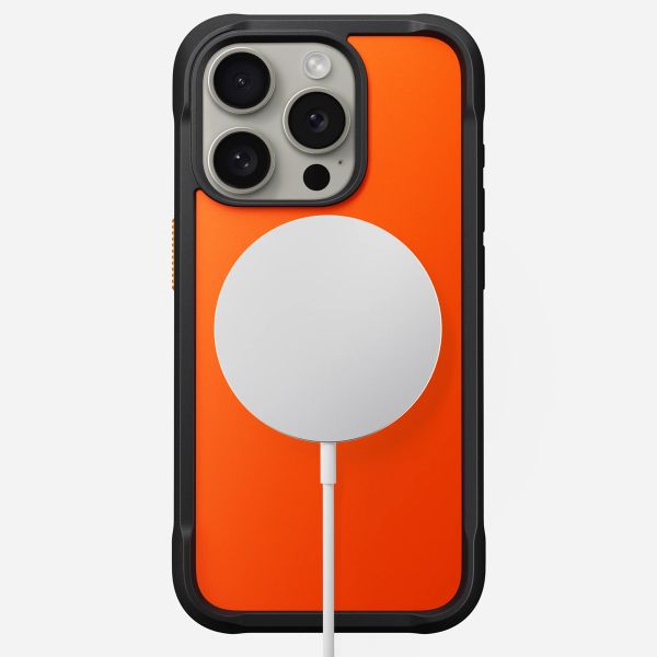 Nomad Coque Rugged iPhone 15 Pro - Ultra Orange