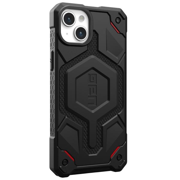 UAG Coque arrière Monarch Pro Apple iPhone 15 Plus - Kevlar Black