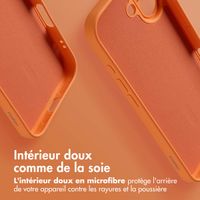 imoshion Coque Couleur avec MagSafe Apple iPhone 16 - Neon Orange