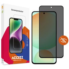 Accezz Protection d'écran en verre trempé Privacy Samsung Galaxy A36 / A56 / S24 FE