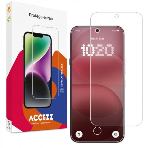 Accezz Protection d'écran en verre trempé Nothing Phone (4a) Pro