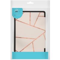 imoshion Design Slim Hard Sleepcover avec support Kobo Libra Colour - White Graphic