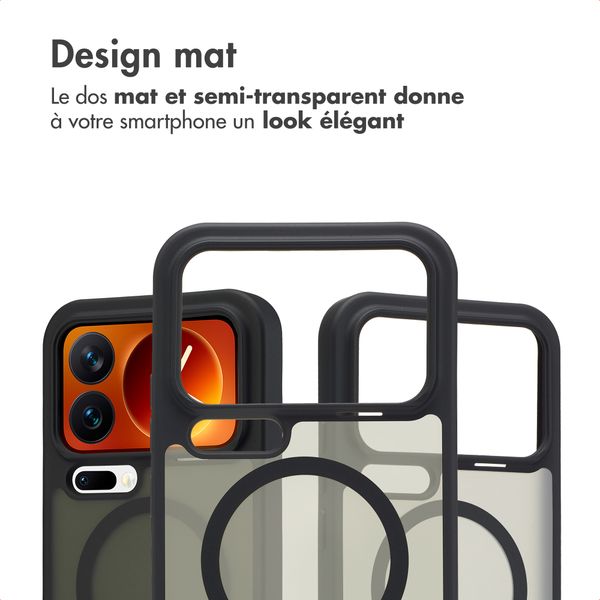 imoshion Coque Color Guard avec MagSafe Xiaomi 17 Pro Max - Noir