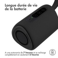 imoshion Mini enceinte Bluetooth sans fil - Noir