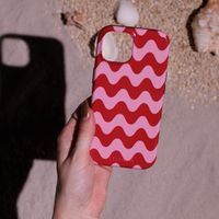 Selencia Coque arrière Vivid Samsung Galaxy S21 FE - Wave Vibes Lipstick