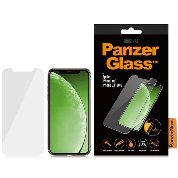 PanzerGlass Protection d'écran en verre trempé Anti-bactéries iPhone 11 / Xr