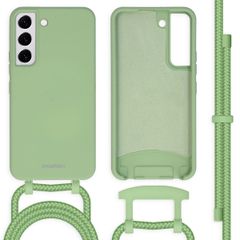 imoshion Coque de couleur avec cordon amovible Samsung Galaxy S22 - Vert