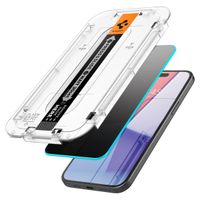 Spigen Protection d'écran en verre trempé GLAStR Privacy Applicator Apple iPhone 16 / 15