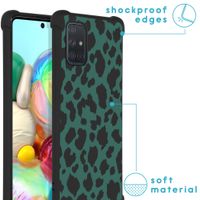 imoshion Coque Design avec cordon Samsung Galaxy A71 - Panther Illustration