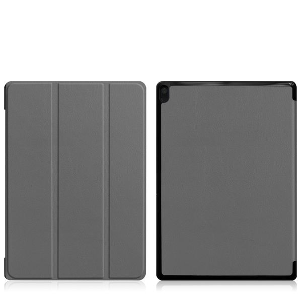 imoshion Coque tablette Trifold Lenovo Tab E10 - Gris